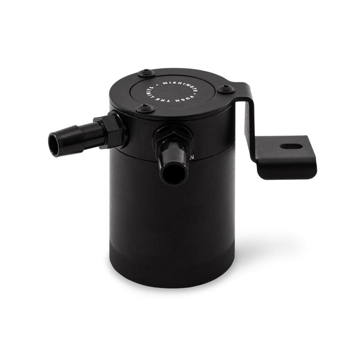 Mishimoto MMBCC-MUS4-15PBE Baffled Oil Catch Can for 15+ Ford Mustang EcoBoost