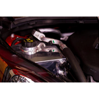 Mishimoto MMRT-FIST-14EBK expansion tank for 14-19 Ford Fiesta ST, wrinkle black.
