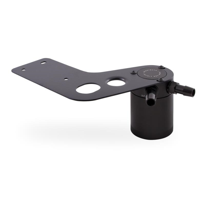 Mishimoto MMBCC-MUS8-15PBE Baffled Oil Catch Can for 15-17 Ford Mustang GT
