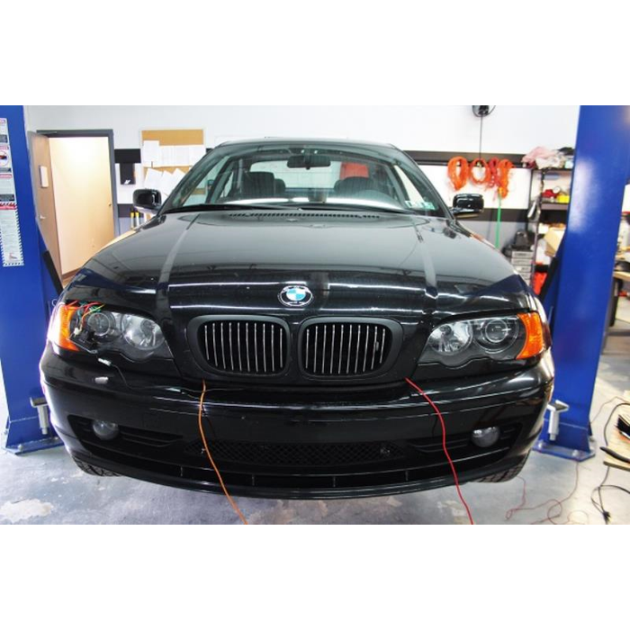 Mishimoto MMFS-E46-99K Cubierta de ventilador + CNTRL 1/8" NPT + sonda Push In para BMW E46 99-06