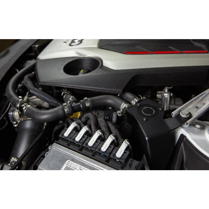 Mishimoto MMBCC-S4-18PBE Baffled Oil Catch Can for 18+ Audi B9 S4/S5