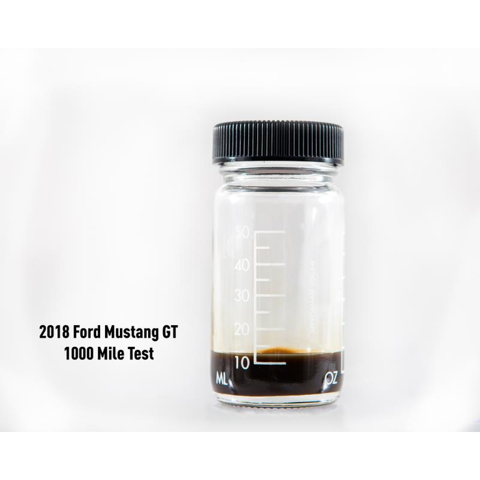 Depósito de recuperación de aceite con deflectores Mishimoto MMBCC-MUS8-18PBE para Ford Mustang GT 18+
