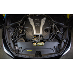 Mishimoto MMBCC-Q50-16PBE Baffled Oil Catch Can para Infiniti Q50/Q60 3.0T 16+
