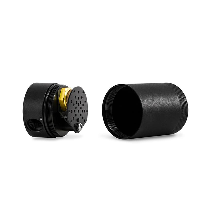 Depósito de recuperación de aceite con deflectores Mishimoto MMBCC-STNGR-18PBE para Kia Stinger GT 18+