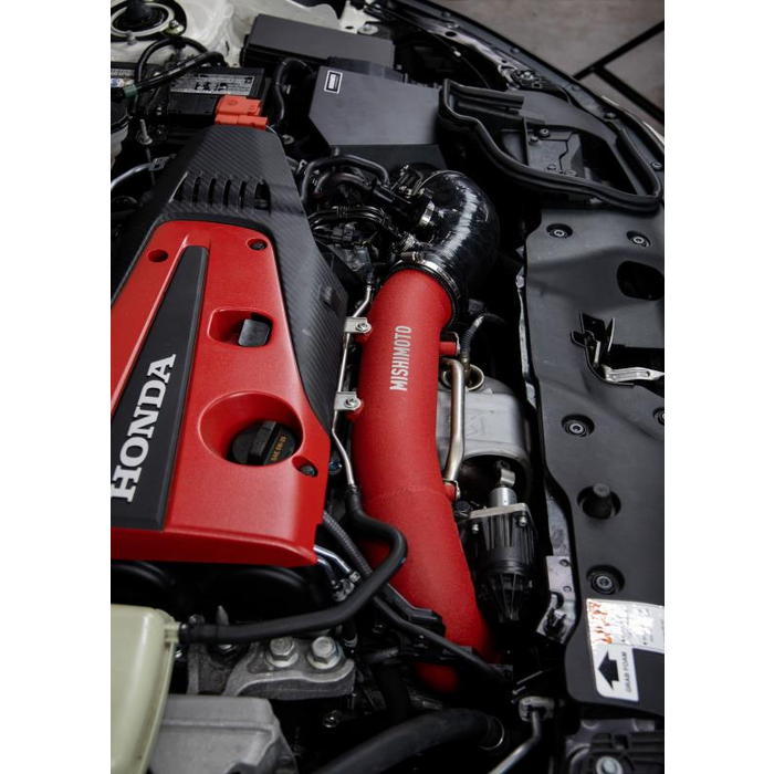 Mishimoto MMAI-CTR-17URD Kit de mejora del tubo de entrada para Honda Civic Type-R 17+ rojo
