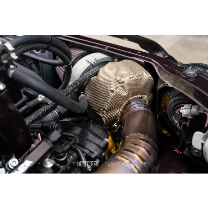 Mishimoto MMHP-TB-T25T28 Turbo blanket de titanio T25/T28