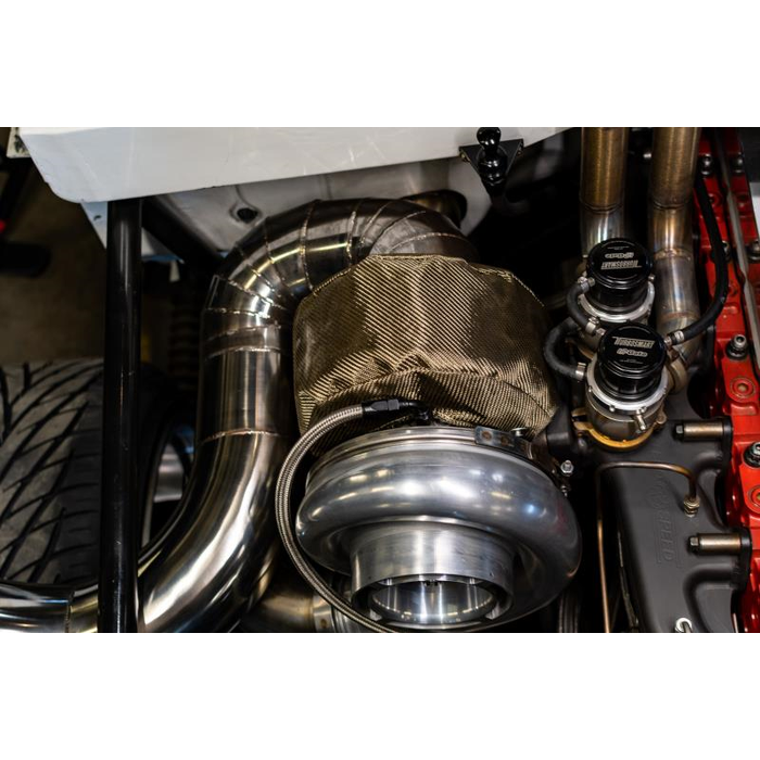 Mishimoto MMHP-TB-T25T28 Turbo blanket de titanio T25/T28