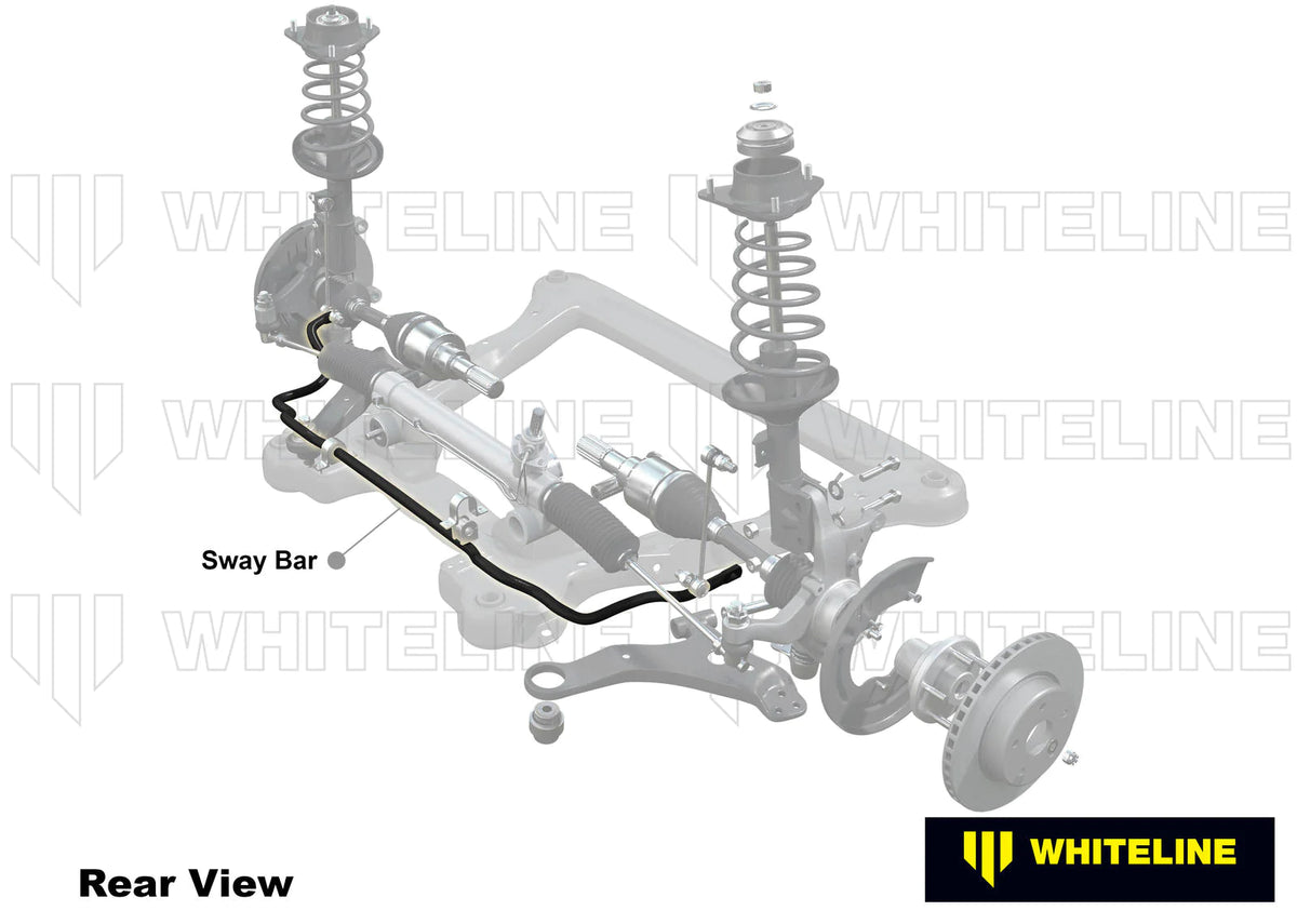 Barra estabilizadora delantera 22 mm Whiteline BSF39Z Subaru Impreza WRX STI GE GH GV GR Forester SH
