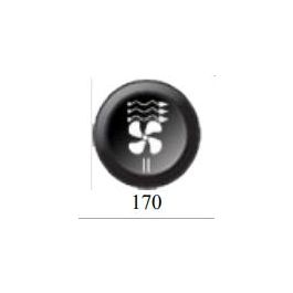 Insert button 15mm 170 Ecumaster