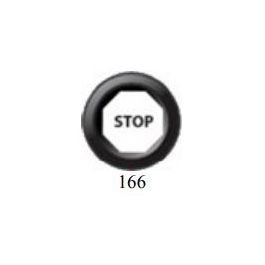 Insert button 15mm 166 Ecumaster