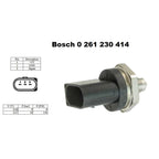 Pressure sensor with BOSCH Ecumaster connector