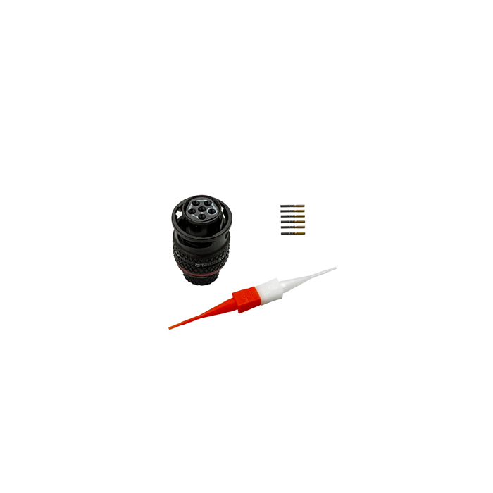 Conector AS de GPS a CAN, aislador de batería AS (6 pines) EcuMaster