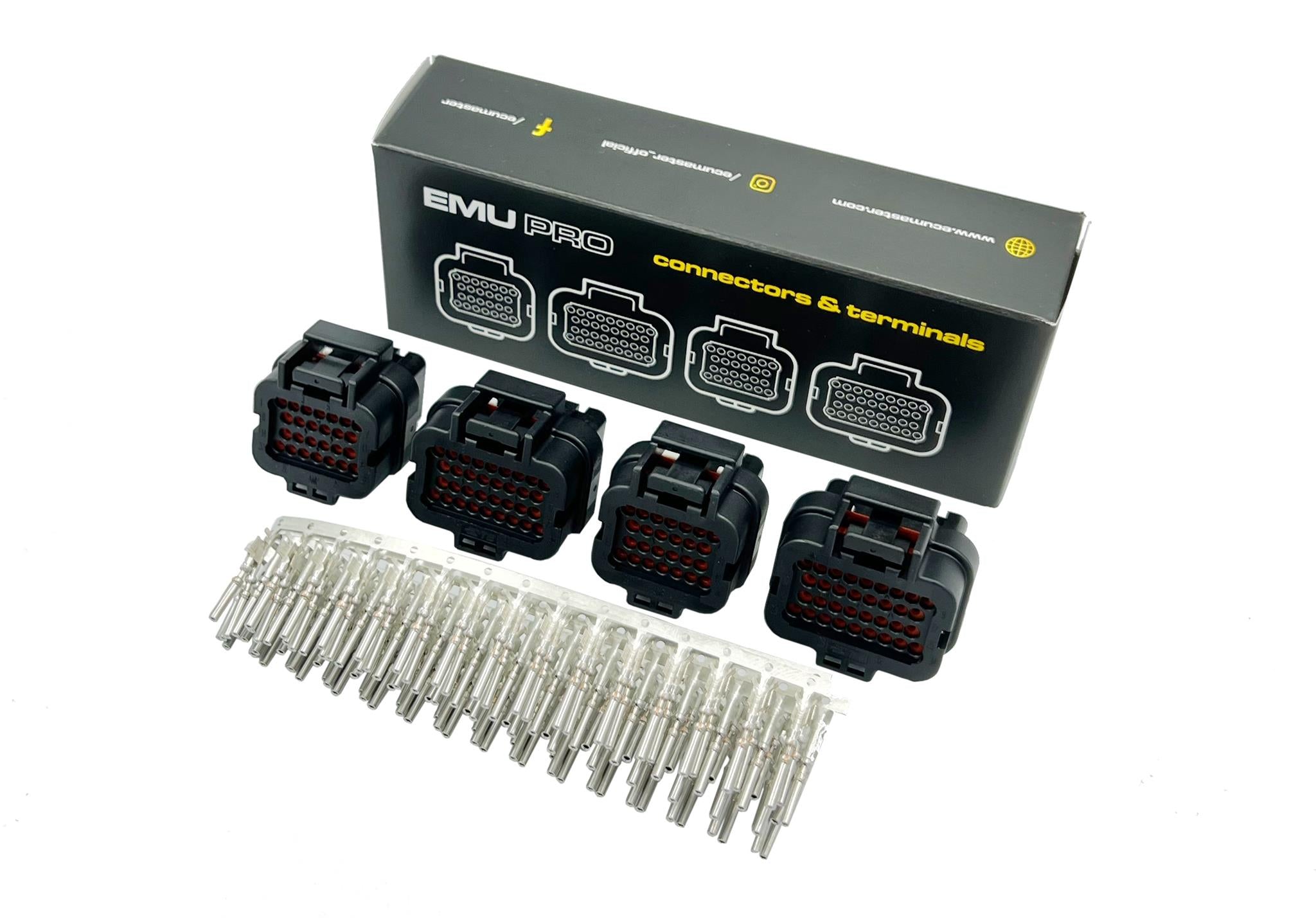 Conectores EMU PRO-16 con terminales Ecumaster