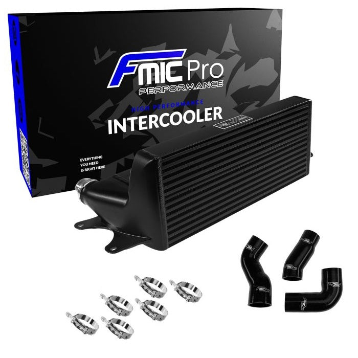 Intercooler FMIC.Pro con manguitos de silicona para BMW 525d 530d 535d 635d E60 E63 E64 M57 2003-2010