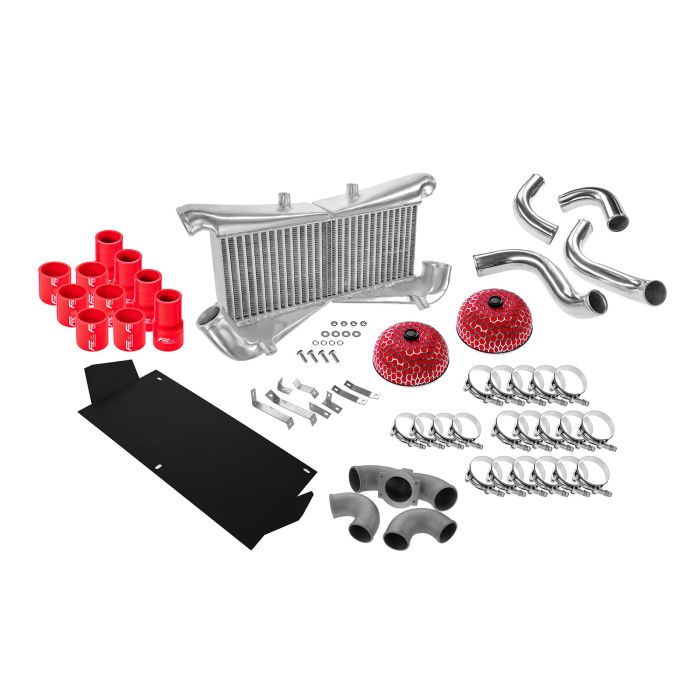 Intercooler para Nissan 300ZX Twin Turbo Fairlady Z32 90-96 VQ30DETT Rojo