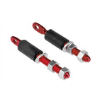 Sujetadores planos para capó JRspec - rojos