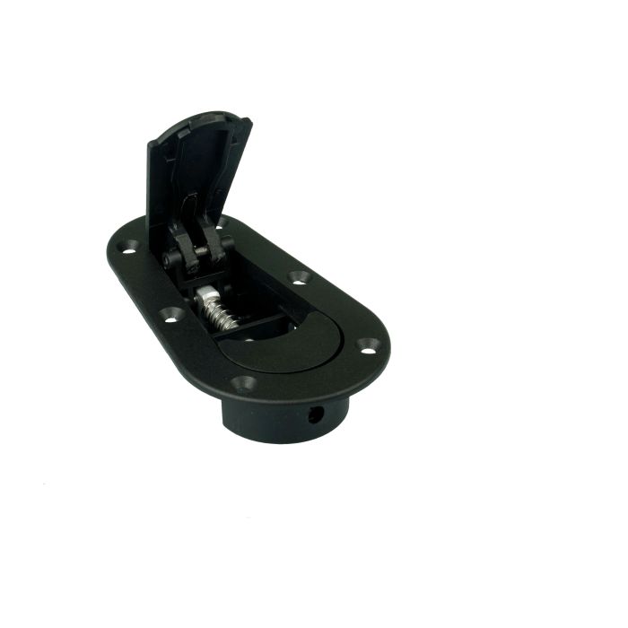 JRspec flat bonnet fasteners - blue