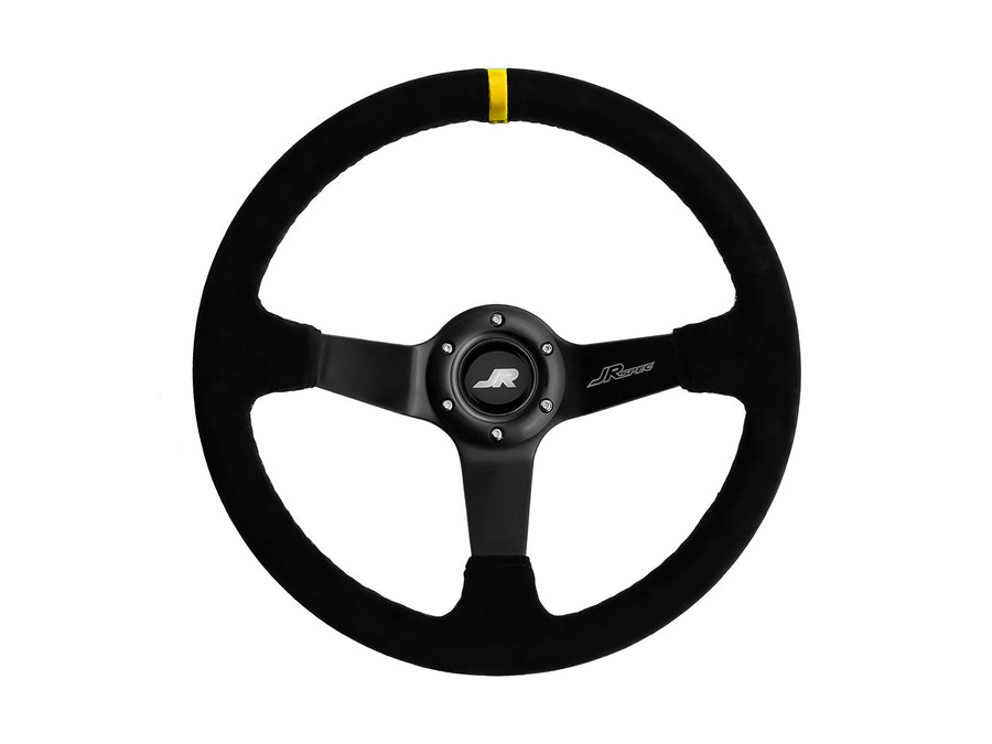 JRspec 350mm diameter, 80mm deep dish sport steering wheel. – otra vista