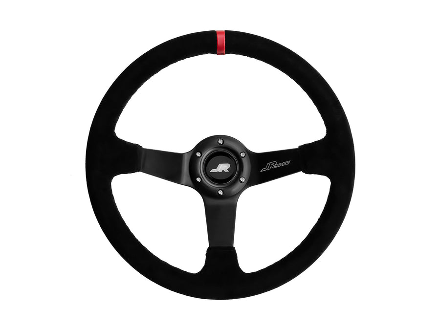 JRspec 350mm diameter, 80mm deep dish sport steering wheel. – otra vista
