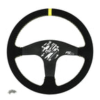Volante deportivo FMIC.Pro Classic de ante 350 mm offset 33 mm amarillo