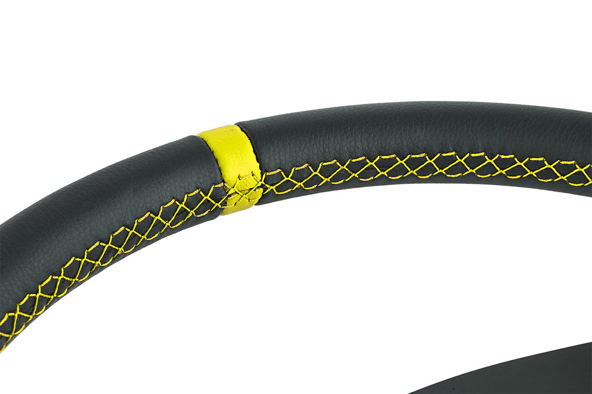 Volante deportivo FMIC.Pro Classic de cuero 350 mm offset 33 mm
