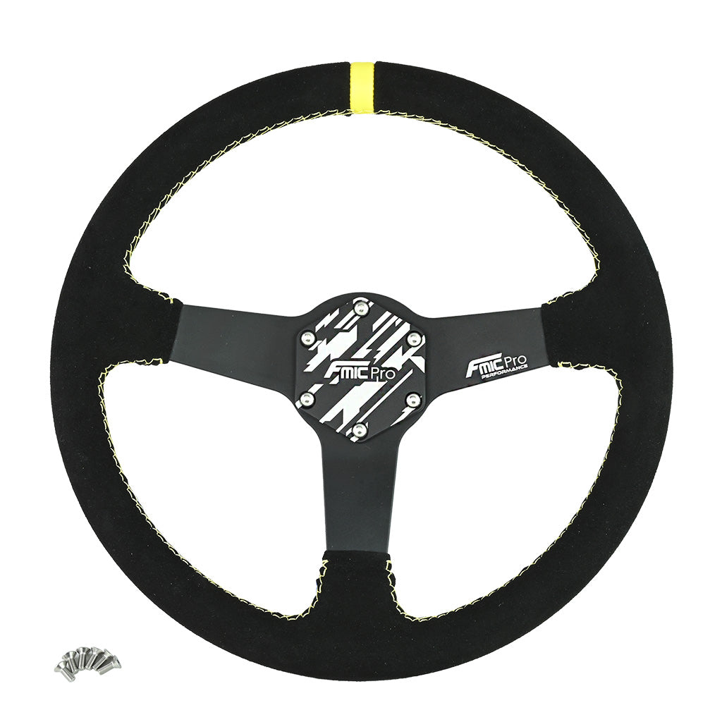 Volante deportivo FMIC.Pro Track de ante 350 mm offset 33 mm