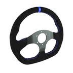Volante deportivo FMIC.Pro D-Shape ante 325 mm offset 42 mm azul