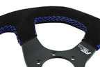 Volante deportivo FMIC.Pro D-Shape ante 325 mm offset 42 mm azul
