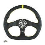 Volante deportivo FMIC.Pro D-Shape cuero 325 mm offset 42 mm