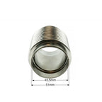 45mm diameter, 63mm length directional flexible exhaust connector.