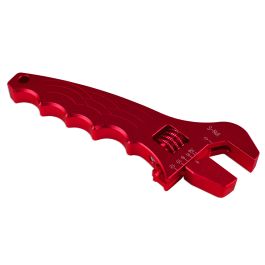Adjustable wrench for AN fittings Red