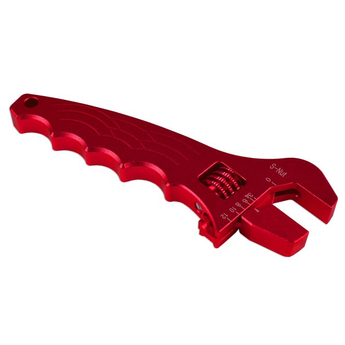 Adjustable AN wrench (red)