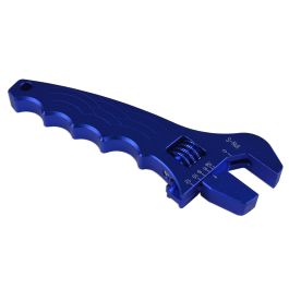 Adjustable wrench for AN fittings Blue