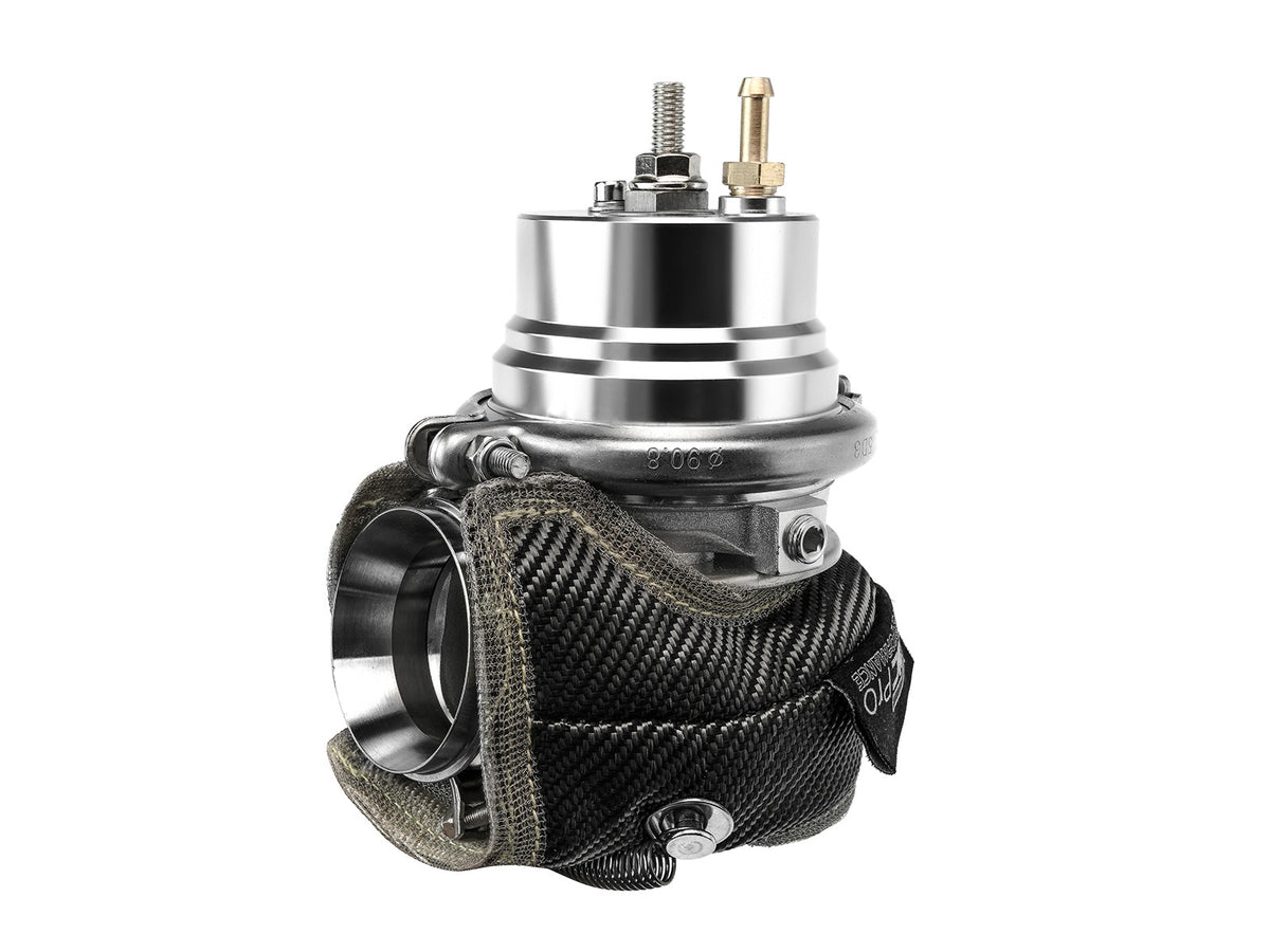 Protector / manta térmica para wastegate 50/54 mm fibra de carbono FMIC.Pro