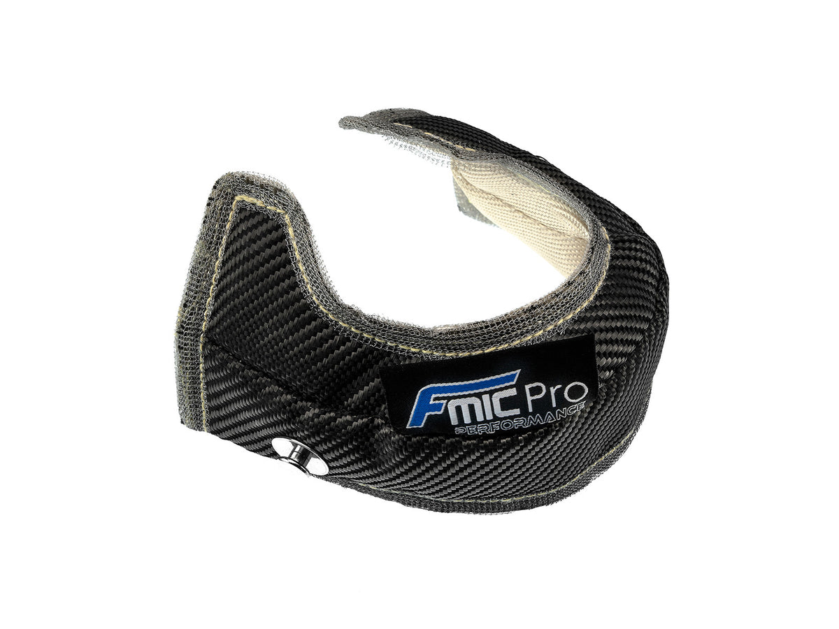 Protector / manta térmica para wastegate 50/54 mm fibra de carbono FMIC.Pro