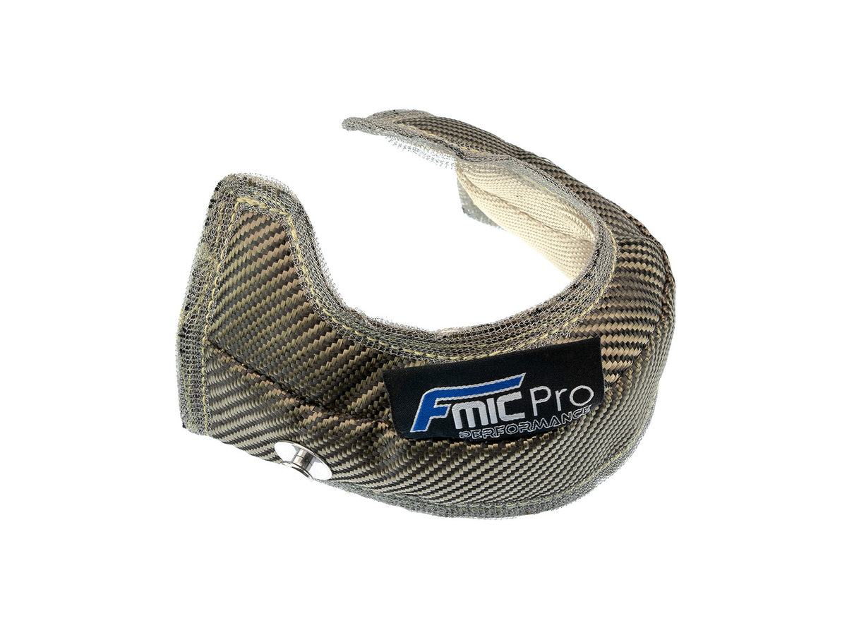 Protector / manta térmica para wastegate 50/54 mm Magma fibra de carbono FMIC.Pro