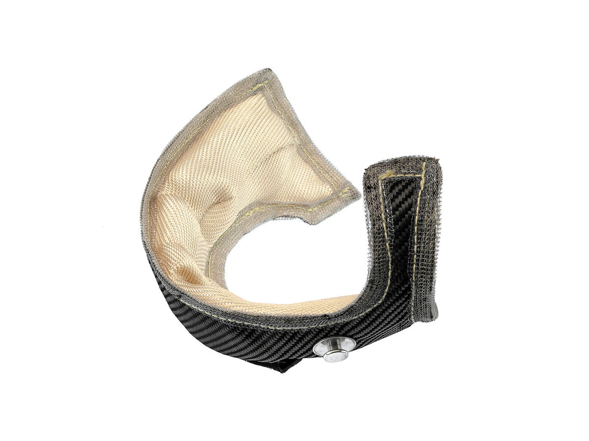Protector / manta térmica para wastegate 60 mm fibra de carbono FMIC.Pro