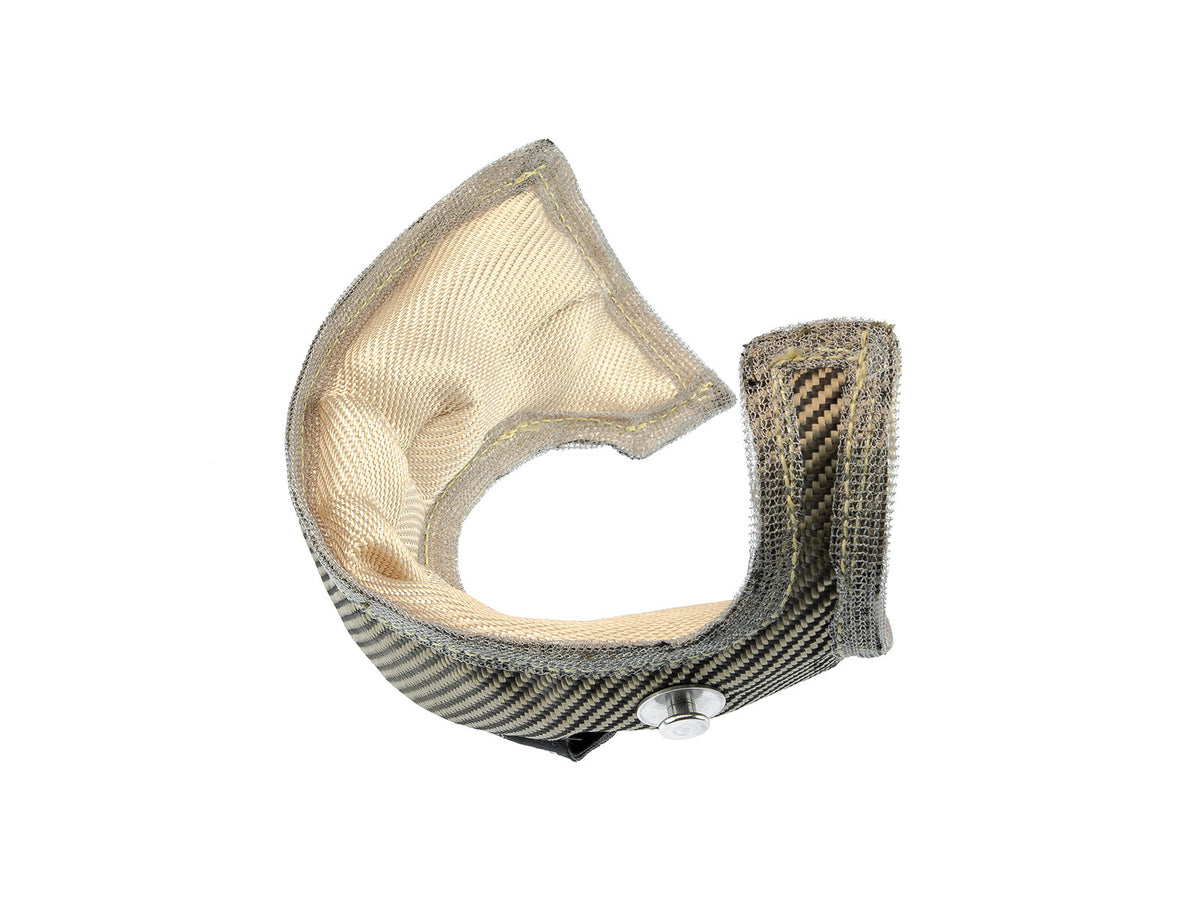 Protector / manta térmica para wastegate 60 mm Magma fibra de carbono FMIC.Pro