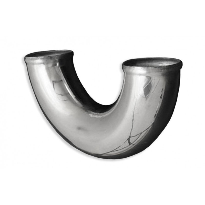 Codo de aluminio 180° 30 mm, 30 cm