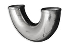 Codo de aluminio 180° 80 mm, 30 cm