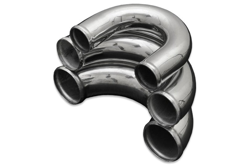 Codo de aluminio 180° 89 mm, 30 cm