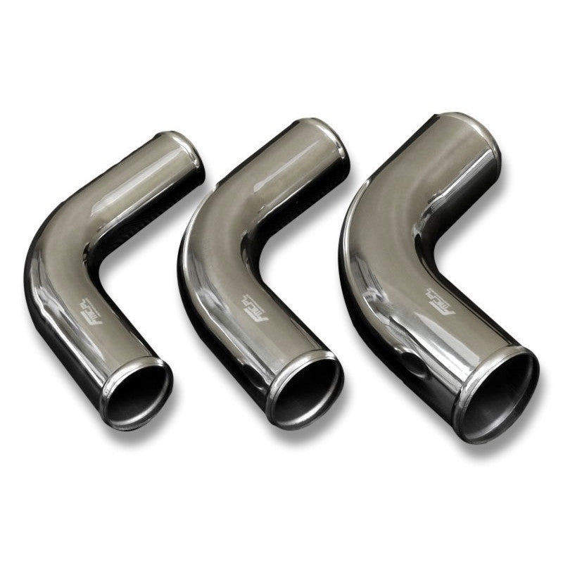 Codo de aluminio 75° 95 mm, 30 cm