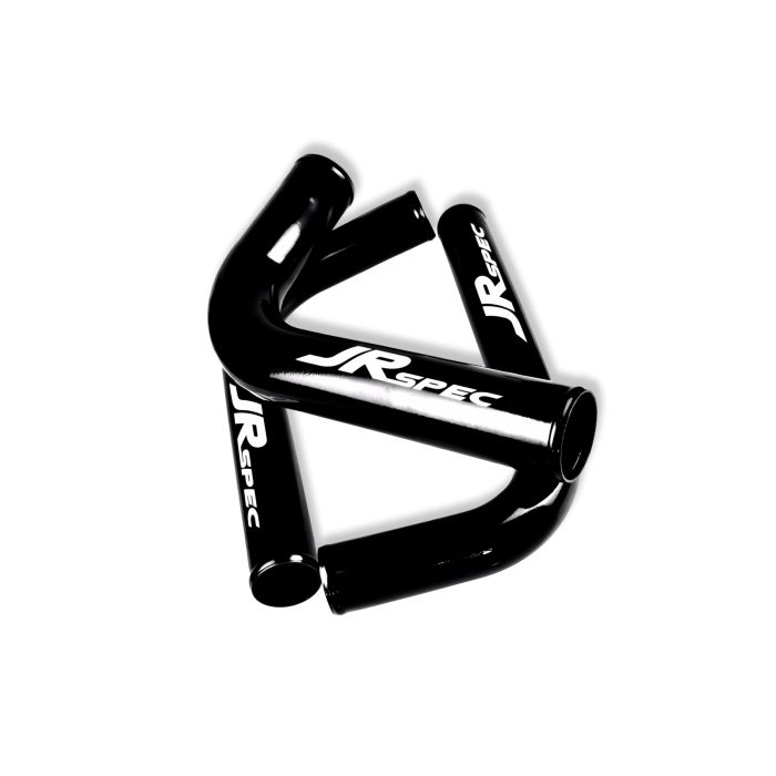 JRspec 90° aluminum elbow, 25 mm, 60 cm, "L" type.