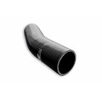 23" (45mm) black silicone elbow