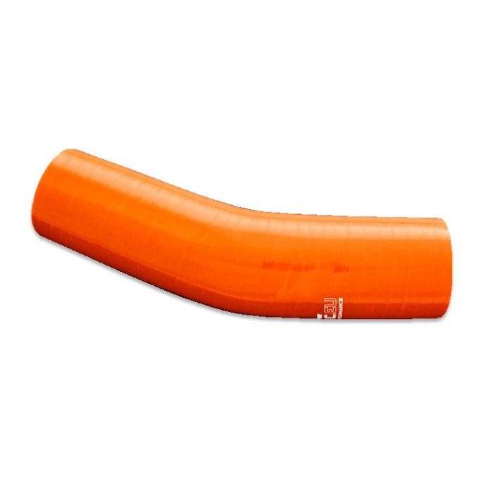 23" (45 mm) silicone elbow, orange