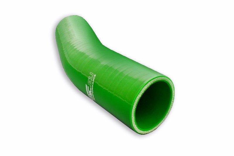 Codo de silicona 23' 45 mm verde