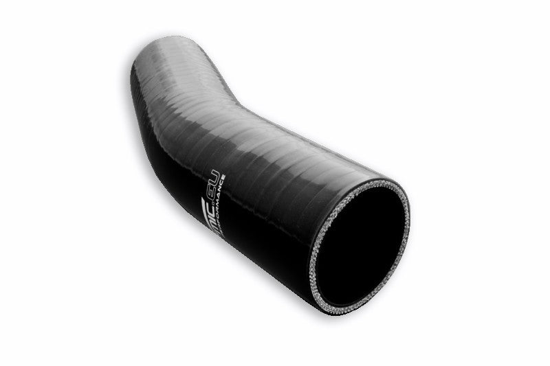Codo de silicona 23' 48 mm negro