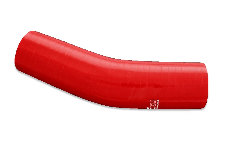 Codo de silicona 23' 51 mm rojo