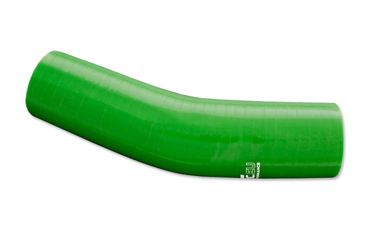 Codo de silicona 23' 68 mm verde