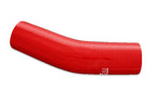 Codo de silicona 23' 76 mm rojo